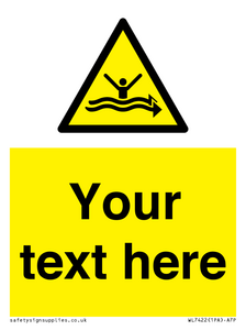 Custom Warning strong currents